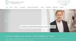Desktop Screenshot of dr-gerstenberg.de