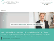 Tablet Screenshot of dr-gerstenberg.de